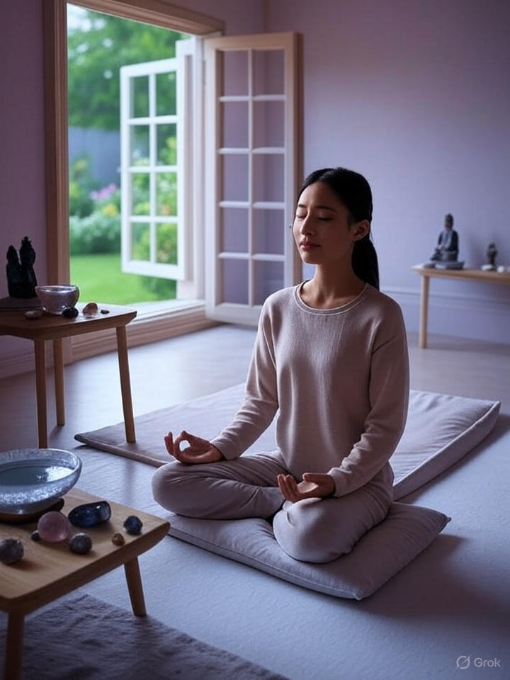 Meditating